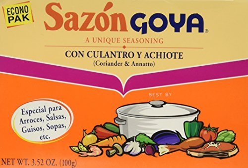 Sazón Goya Culantro y Achiote - Especial para sopas y arroces