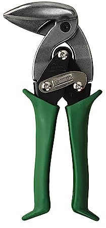 Midwest Aviation Snip - Right Cut Upright Tin Cutting Shears with Forged Blade & KUSH'N-Power Comfort Grips - MWT-6900R