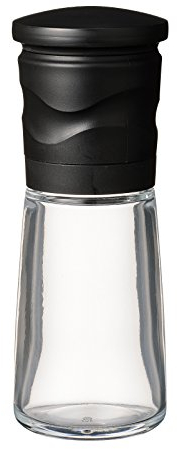 KYOCERA CM-15N BK Moulin à poivre et sel avec broyeur avancées de broyage en céramique réglable, pour tous les épices et herbes, Noir