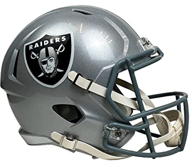 Riddell Unisex-Erwachsene NFL Las Vegas Raiders Replica Speed Fußballhelm, Team-Farbe, Einheitsgröße