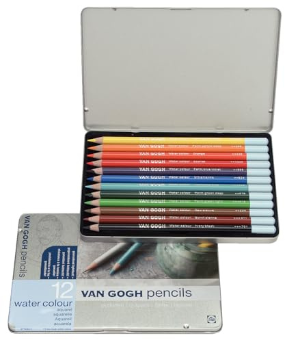 Van Gogh Lot de 12 crayons aquarelle