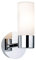 Paulmann 70839 applique Eleon max. 33 watts IP44 lampe murale Chrome, Satin éclairage de salon Métal Verre, éclairage de couloir G9