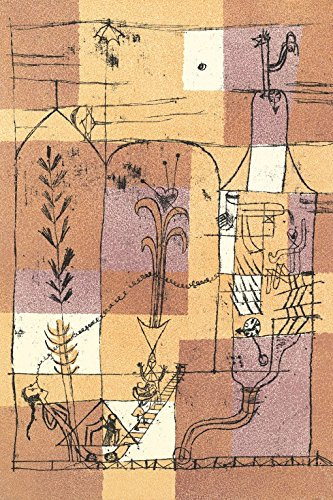 1art1 Paul Klee Hoffmanneske Szene, 1921 Selbstklebende Fototapete Poster-Tapete 180x120 cm