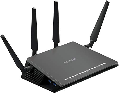 Netgear 100PES Nighthawk Modem Router Black Norme