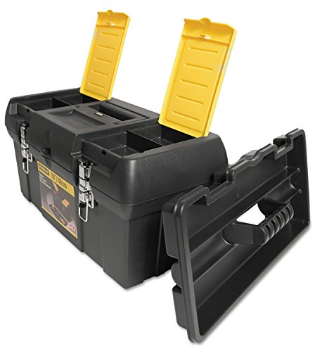 Stanley 019151M Series 2000 Toolbox w/Tray, Two Lid Compartments