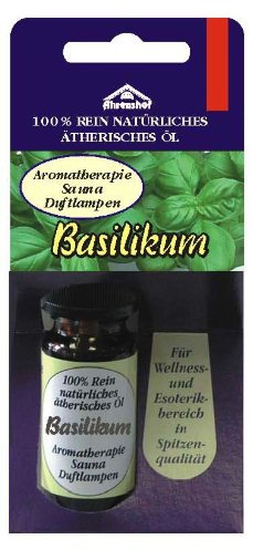 100 % Rein Natürliches Ätherisches Öl - Basilikum - 10 ml