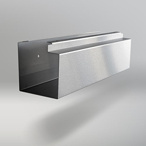 Radius Zeitungsrolle Edelstahl eckig Letterman 505 L