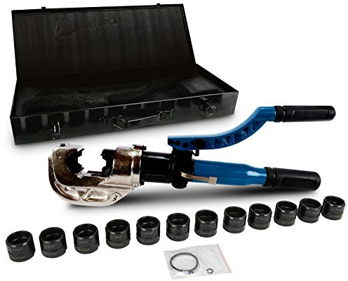 TEMCo 4ga-750mcm Hydraulic Lug Crimper Tool TH0034 - Electrical Battery Terminal Cable Wire