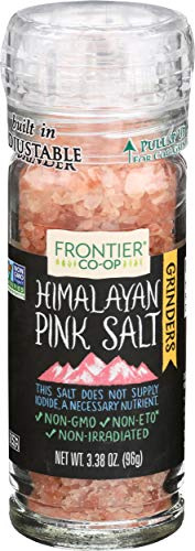 Frontier Natural Products, Himalayan Pink Salt, Gourmet Salt Grinder, 3.4 oz