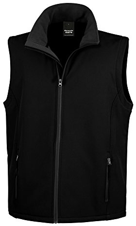 Ergebnis r232 m bedruckbar Softshell Bodywarmer XXL schwarz/schwarz