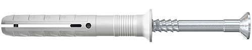 fischer - Cheville à frapper N 10 x 160/110 S à collerette fraisée et clou en acier électrozingué/Boîte de 50