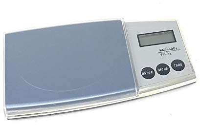 TEMPO DI SALDI Elektronisk digital precision balans med LCD-skärm från 0,1 till 500 gram