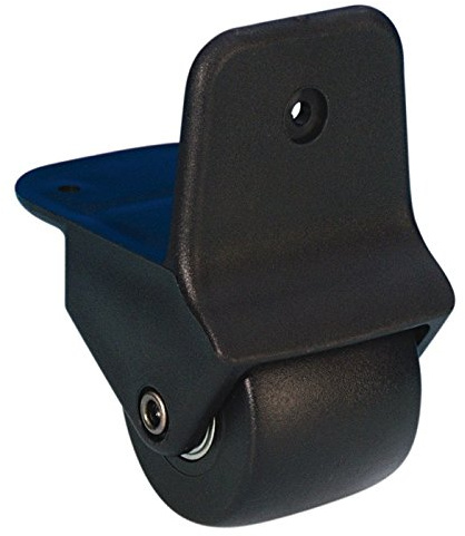 Adam Hall - Roulette fixe avec cadre nylon noir - 50 mm