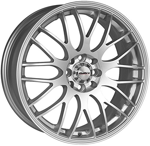 Calibre y565j-lysa0138 + 12532 Rueda de Aleación de Movimiento para Fiat 500/500 Cabrio (Modelos a Partir de 2007), 6,5 x 15, Color Plateado