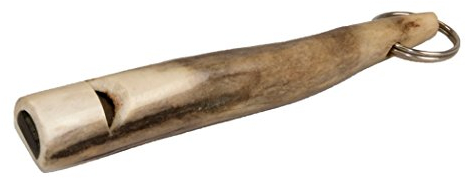 Hundepfeife aus echtem Hirschhorn *Länge ca. 11cm*