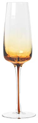 Broste Copenhagen Amber Champagnerglas Caramel 0,2 l