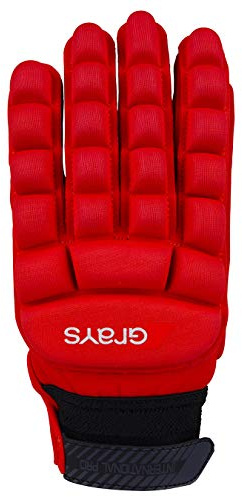 GRAYS INTERNATIONELL PROHANDSKE - VÄNSTER HAND - FLUORO RED (NY FÖR 2019/20) (LH 2XS)