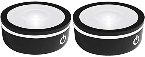 EUSTUMA LED-Licht-Basis Non-Slip Runde Display-Ständer Für 3D Kristall Glas Kugel Kunst Mit Sensitive Touch Schalter, Mehrere Farben Display, Urlaub Party Dekoration.2 konkave Basis.
