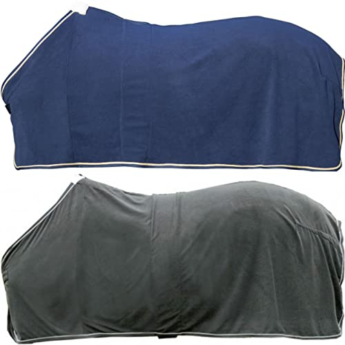 HKM Feel Warm Abschwitzdecke , Dunkelblau, 135
