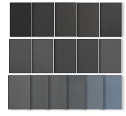 DUPHA 56 Hojas de Papel de Lija, Papel de Lija Resistente al Agua, Grano 120-5000, Papel de Lija húmedo/seco, Papel de Pulido, Herramienta abrasiva, Papel de Lija (Color : 56pcs Set)