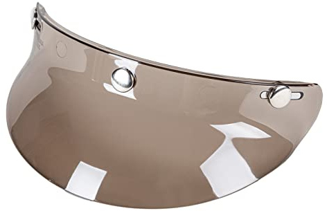ERYUE visière, 3 Boutons-Pression visière Bouclier lentille visière Rabattable Pare-Vent pour Casque de Moto à Visage Ouvert