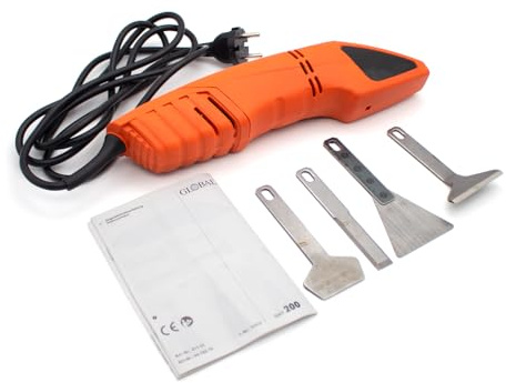 Toplionace Pelle à Lame de Scie Alternative 220V, pelle de Nettoyage électrique pour le Nettoyage du Grattoir de Mur de pelle de Rainurage de Coulis de Carrelage