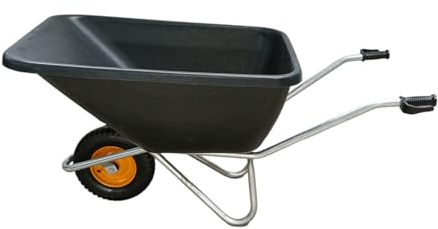 Schubkarre Kelberg Farmer 200L 1 x Rad Heukarre Silokarre Pferdekarre Deli Tire