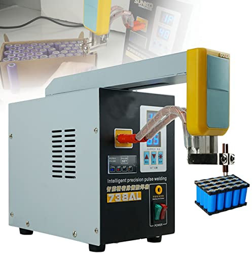 Battery Spot Welder 738AL 0.2mm Pure Nickel for 18650 Lithium Batteries - Welding Machine with Telescopic Arm and Magnetic Detachable Technology