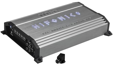 HiFonics TXE 3000/1 1-kanals klass D-förstärkare med 1 500 W RMS