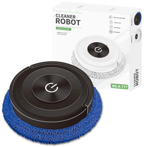 Rudiaoa Máquina robótica robótica para moquetas y moquetas, limpieza automática, arrastre