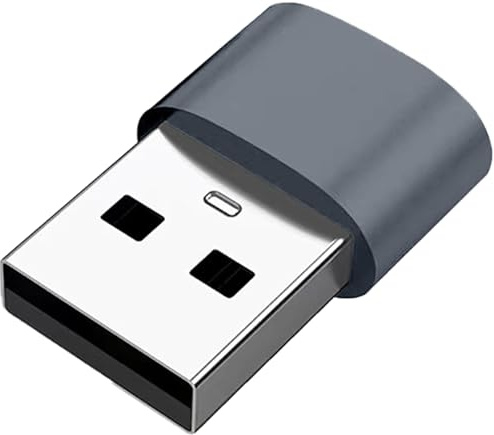 MOONDAME Adaptateurs courts USB C vers USB de type C femelle vers USB 2.0 mâle, adaptateurs OTG pour téléphone et ordinateurs portables