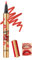 Matte Lip Liner Waterproof, Long-Lasting Smudge-proof Lip Mark Pencil, Highly Pigmented Liquid Lipstick, Smooth Moisturising Lip Liner Pencils, Lip Gloss, Natural Tattoo Effect, 02# Red