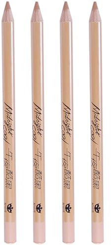 WRITWAA 4 Stück Make Up Concealer Stift Hautfreundlich Natürlich Deckend Abdeckstift für Augenringe Flecken Sommersprossen Tragbar für Alltag Reisen