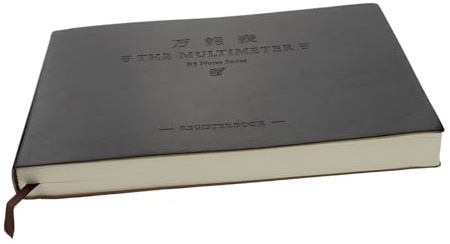NUOBESTY 1 Pièce Polyvalent Cahier Pratique de Comptabilité Pages Manuel pour Utilisation Quotidienne et Facile à Transporter
