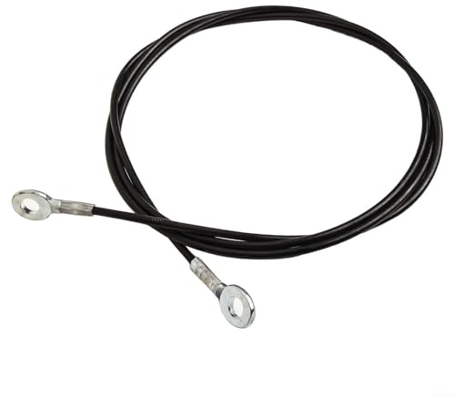 Cable de repuesto de cuerda de alambre de acero de 5 mm para fitness en casa y gimnasio, revestimiento de nailon para mayor durabilidad (2 m)
