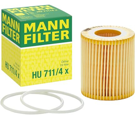 MANN-FILTER HU 711/4 x Filtro de aceite - para Automóviles + Vehículos de transporte