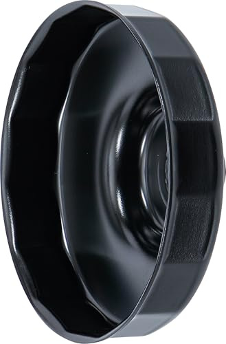 BGS 1019-108 | Ölfilterschlüssel | 15-kant | Ø 108 mm | für Iveco, Renault, Scania, Volvo | Größe speziell für Nutzfahrzeuge | schwarz lackiert