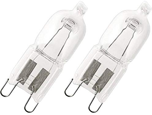 Osram HaloPin Halogen-Stecksockellampe, G9-Sockel, dimmbar, 20 Watt - Ersatz für 25 Watt, Warmweiß - 2700K, 2er-Pack