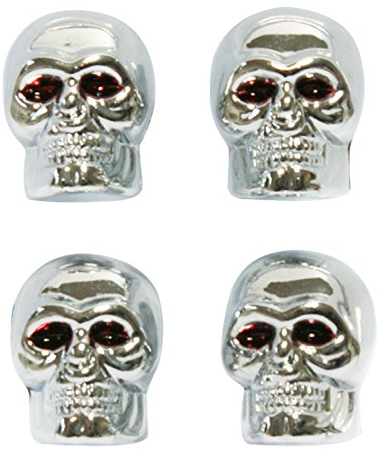 CORA 000120665 4 Pezzi Tappi Valvola, Teschi