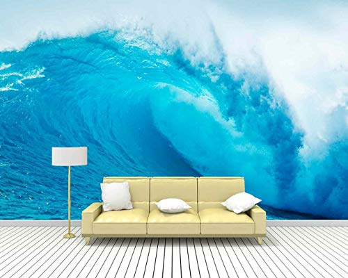 Fotomural Vinilo Pared Ola mar | Varias Medidas 350x250cm | Ideal para la decoración de comedores, Salones | Motivos Paisajisticos | Urbes, Naturaleza, Arte | Multicolor | Diseño Elegante