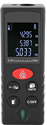 Entfernungsmesser, handgehaltener digitaler Mini LCD Entfernungsmesser, Entfernungsmesser für Digitale Maßbänder, für die Vermessung der Bautechnik(D40)