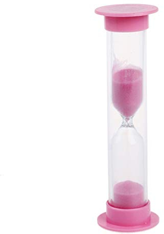 Two Minute Sand Timer - Egg and Kids Toothbrush Timer - 120 Seconds - Teaching Games