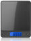 mafiti 3kg/0,1g Küchenwaage Digital, Waage Küche, PCS/Tara-Funktion/LCD Display, Waage Küchenwaage, Kitchen Scale, Schwarz