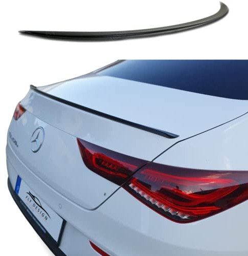 FLY DESIGN Heckspoiler, Hecklippe, Spoilerlippe passend für Mercedes CLA Klasse C118, flexibel, leicht, waschanlagenfest, viele verfügbare Farben