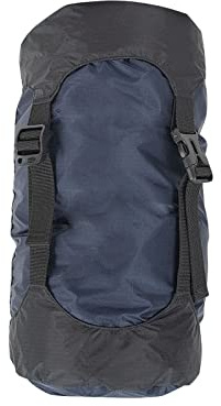 Sanmum Nylon Kompressionssack Leichter Wasserabweisend Packsack für Schlafsack, Reisen, Camping, Outdoor (Extragroß,Riff Blau)