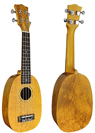 EIFINE Ukulele 21 Zoll Sopran 4 Saiten Nylon Musikinstrument for Profis und Anfänger mit Tasche
