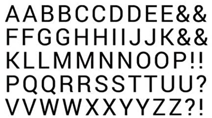 ORLOVA Fake Tattoos, temporäre Tattoos, 3 Blatt Alphabet Temporäre Tattoo Aufkleber Body Art Englische Buchstaben Fake Tattoo DIY Name Tattoo Kit