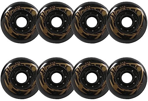 Skateboard-Rollen Inline-Ersatzrollen Härte 85A Ersatzrollen 8er-Pack Größen für Inline-Hockey-Ersatzrollen
