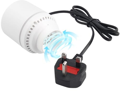 XEERUN Vacuum Bag Electric Air Pump, 220V 30W Mini Electric Vacuum Pump, 4.6kPa Powerful Travel Vacuum Bag Pump, Air Vacuum Pump for Vacuum Storage Bags, Travel, Clothes