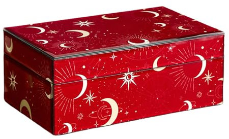 SANRLO Versatile Jewelry Storage Box Stylish Glass Jewelry Container Strorage Box for Rings and Necklaces Collection